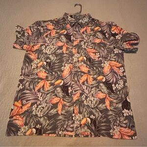 Havana Jim Hawaiian Shirt Men’s XL Toucan Tropical Print